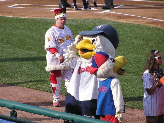 They have Mascots in Brooklyn - Keyspan Park