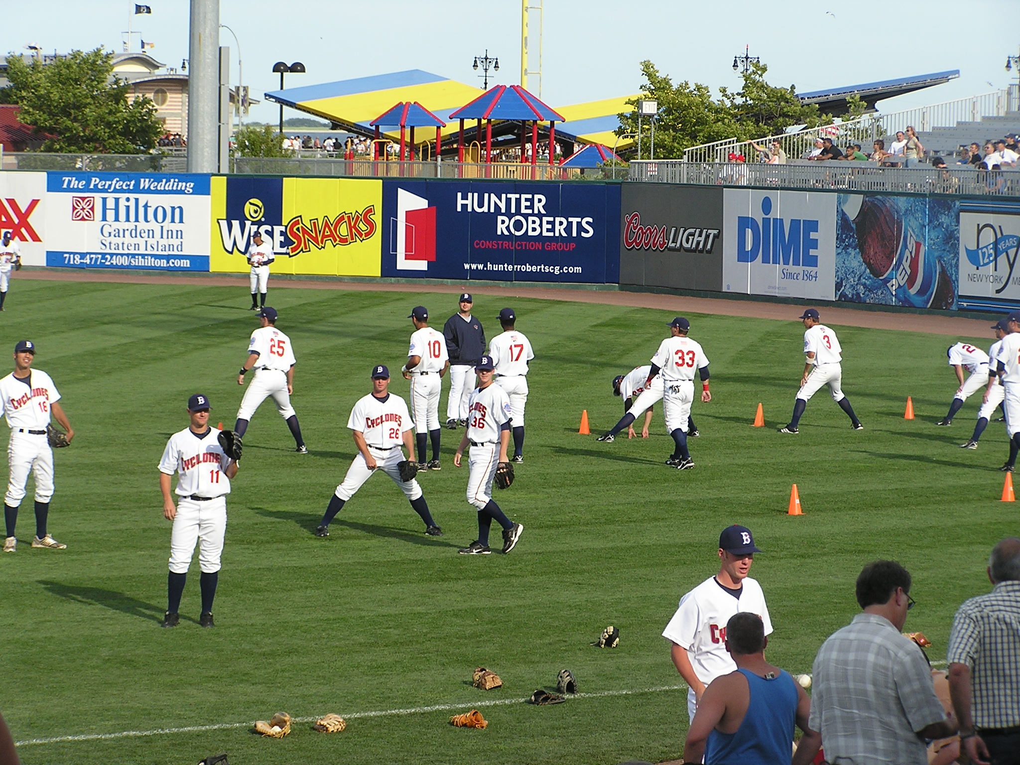 Brooklyn Cyclones pre game