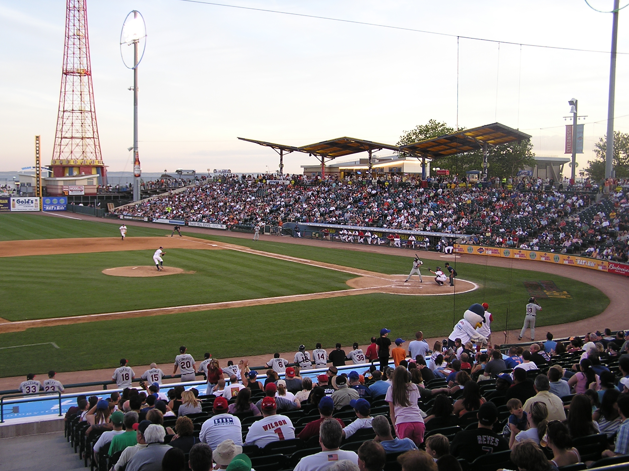 A view from the 3rd base side - Keyspan Park